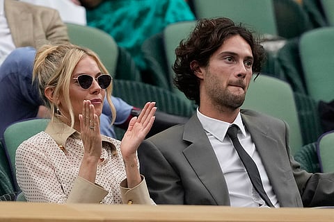 Sienna Miller and Oli Green